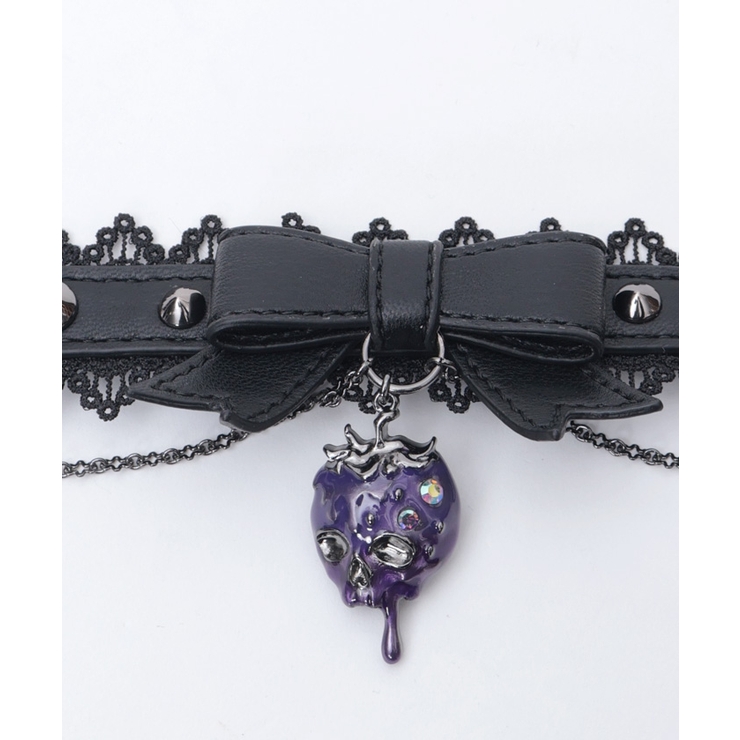 ポイズンベリー合皮チョーカー | axes femme | 詳細画像9 