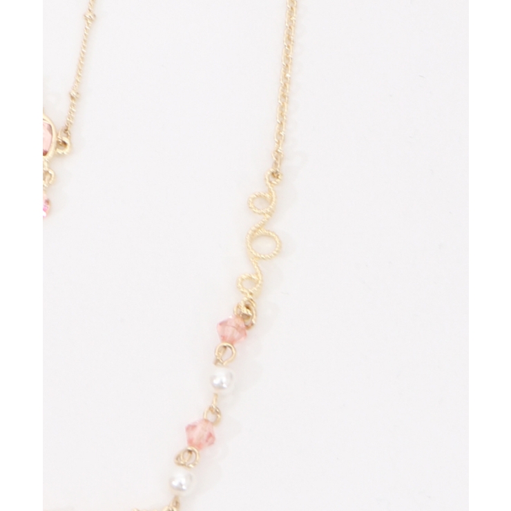 桜モチーフステンドネックレス[品番：IGAW0003325]｜axes femme