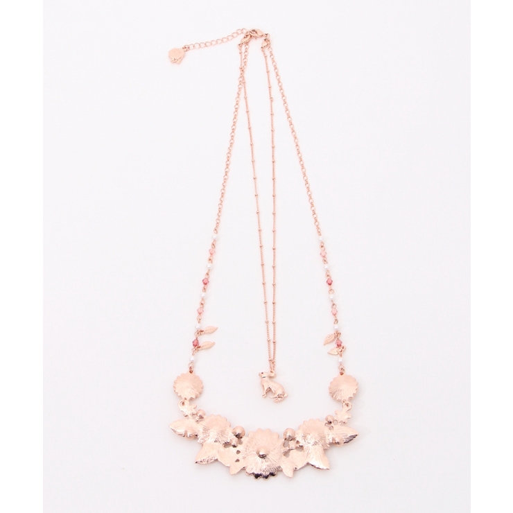 春の花園2連ネックレス[品番：IGAW0003423]｜axes femme（アクシーズ