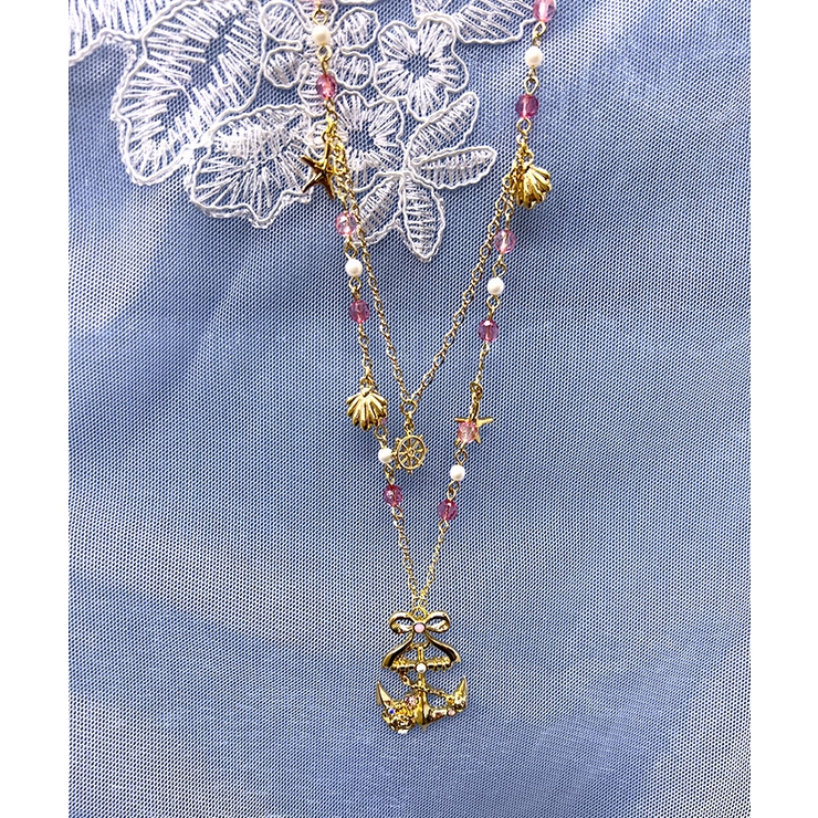 フェミニンマリンネックレス[品番：IGAW0003539]｜axes femme