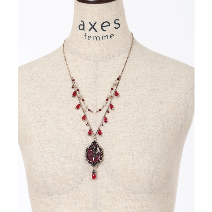 ゴシックローズネックレス[品番：IGAW0004227]｜axes femme