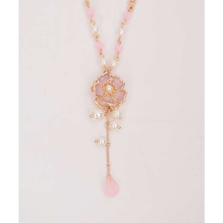 桜モチーフネックレス[品番：IGAW0004616]｜axes femme（アクシーズ 