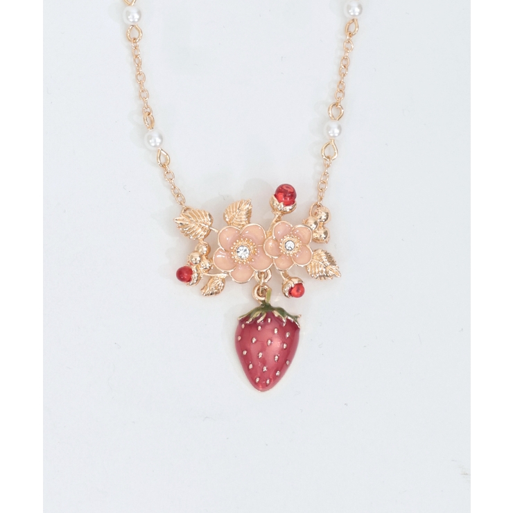 いちごモチーフネックレス[品番：IGAW0004674]｜axes femme