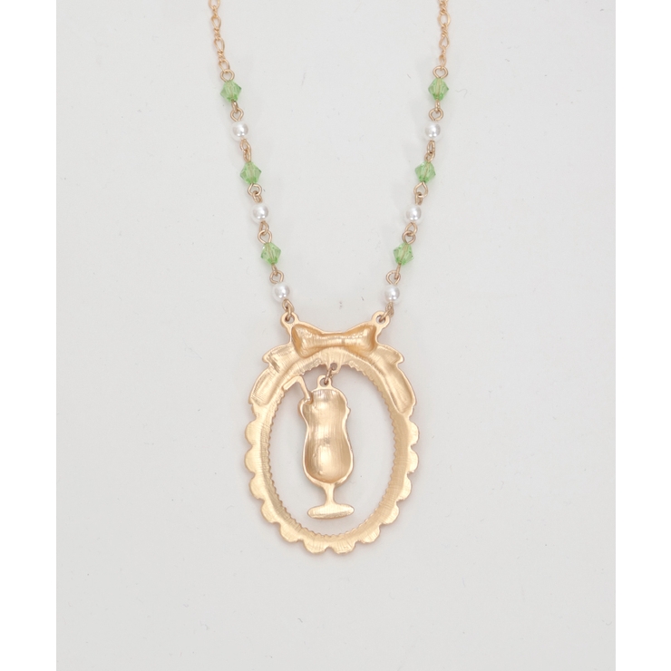 クリームソーダネックレス[品番：IGAW0005093]｜axes femme