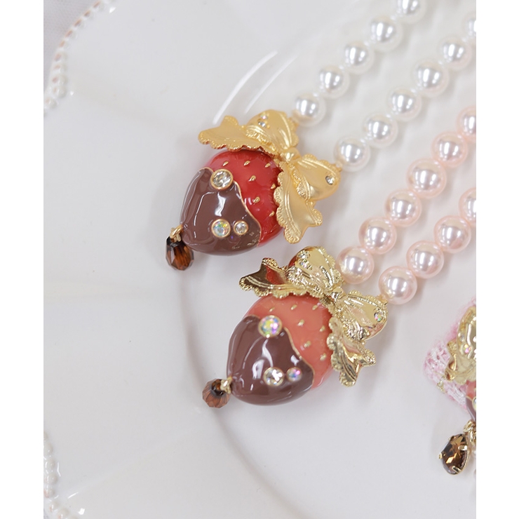 ストロベリーフォンデュネックレス | axes femme | 詳細画像2 