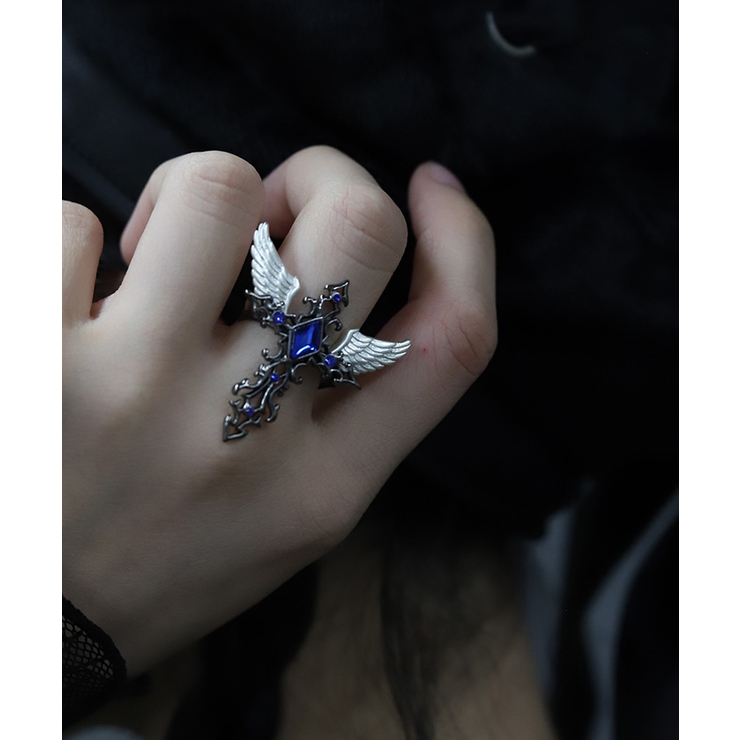 ジュエルダーククロスリング | axes femme | 詳細画像2 