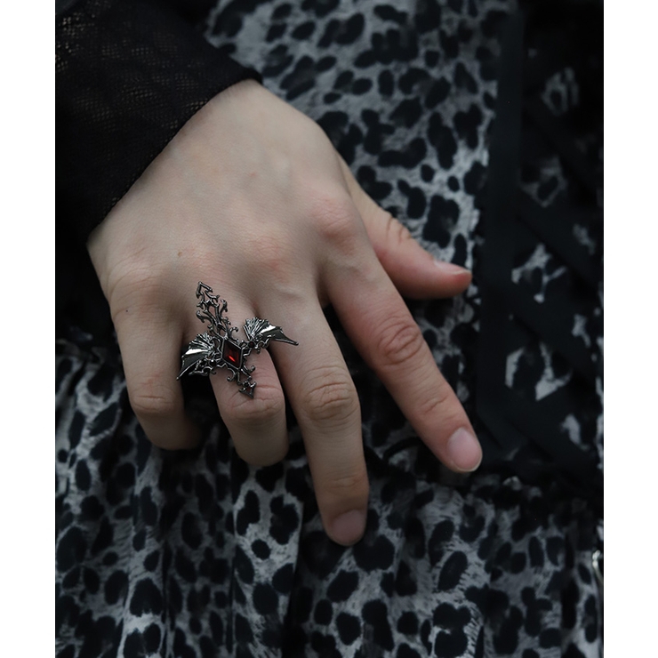 ジュエルダーククロスリング | axes femme | 詳細画像3 