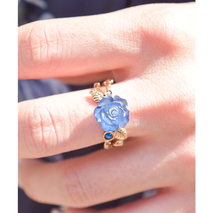 ブルー | ＦＡＶミニローズリング | axes femme