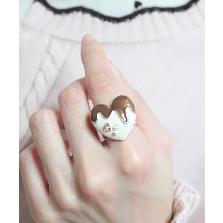 白 | ショコラリング／ハート | axes femme