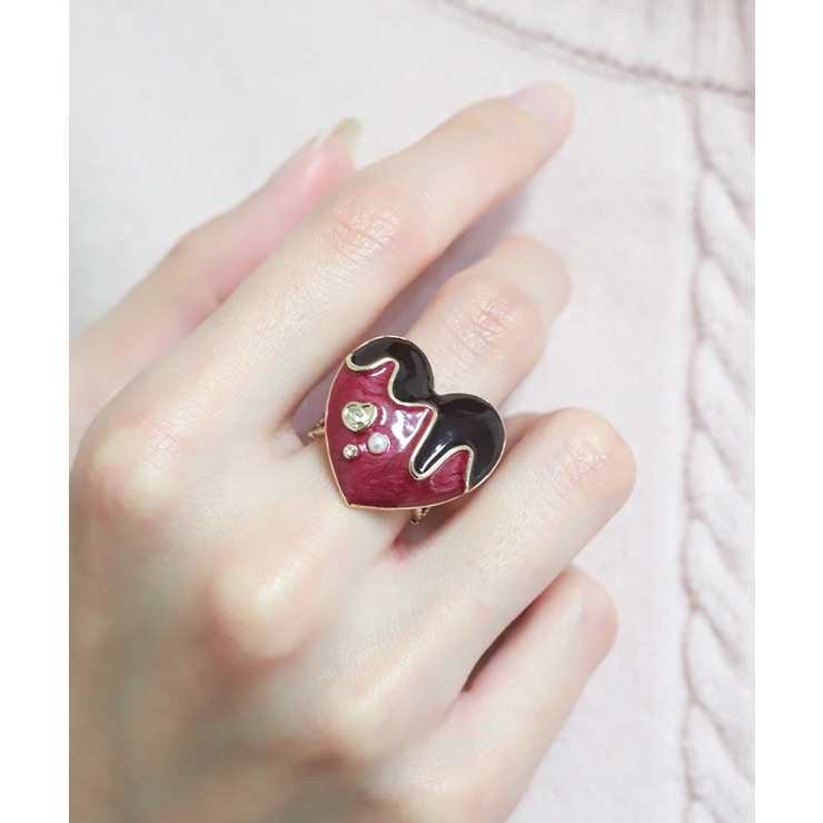 赤 | ショコラリング／ハート | axes femme