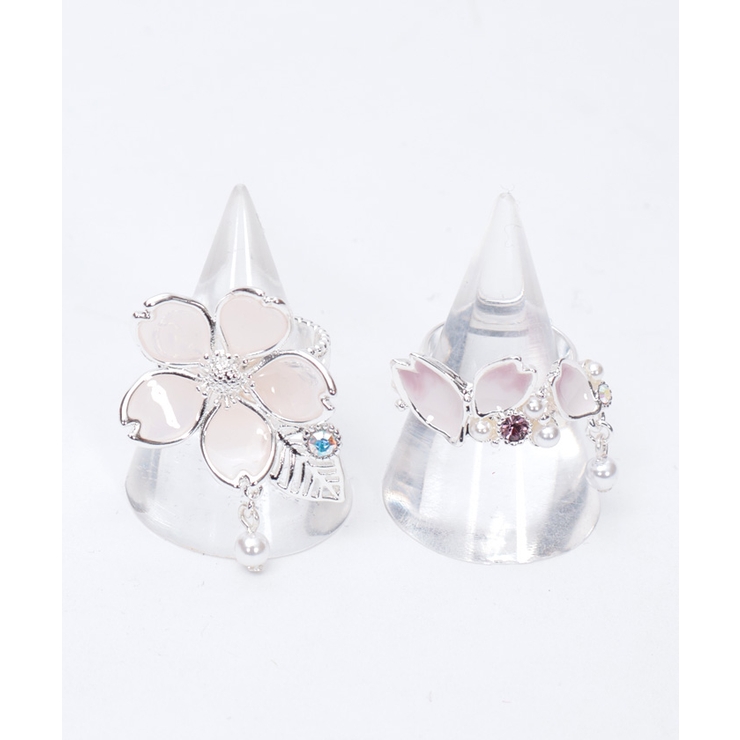 桜モチーフリングＳＥＴ | axes femme | 詳細画像6 
