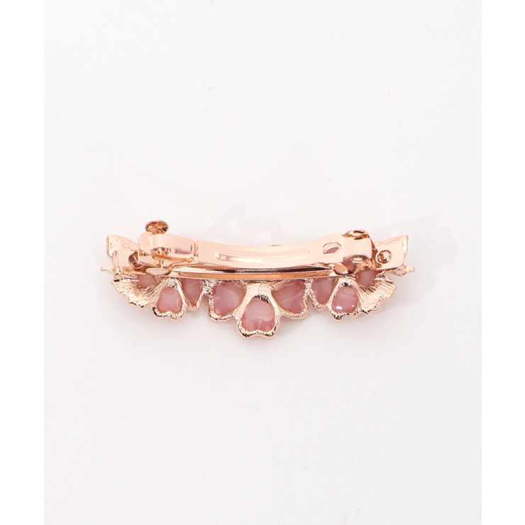 桜モチーフステンドバレッタ[品番：IGAW0003326]｜axes femme