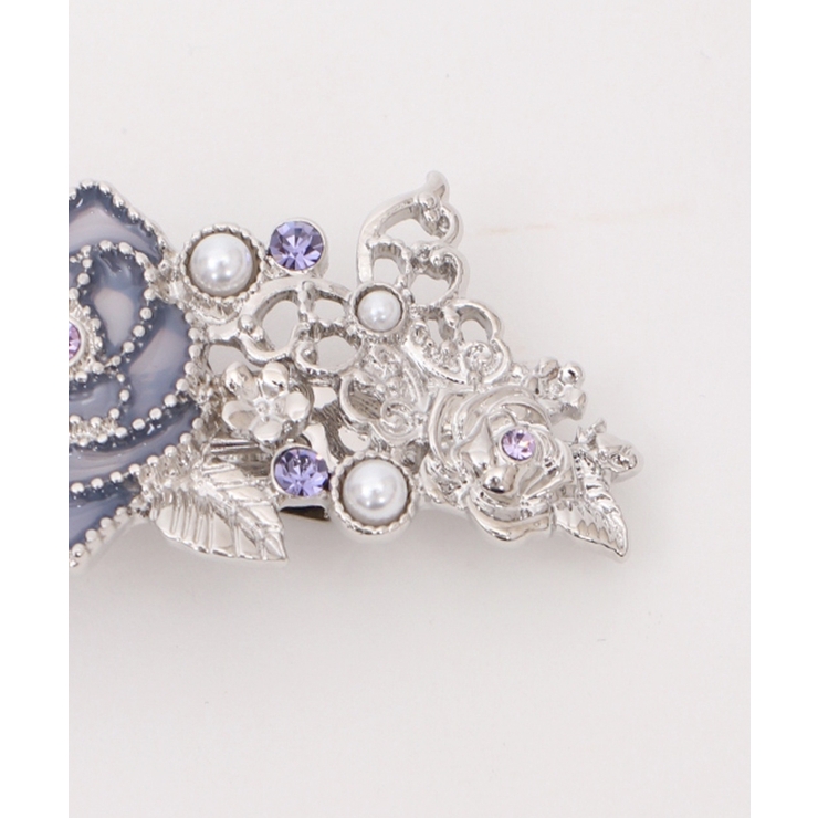 ステンドローズバレッタ[品番：IGAW0003765]｜axes femme（アクシーズ