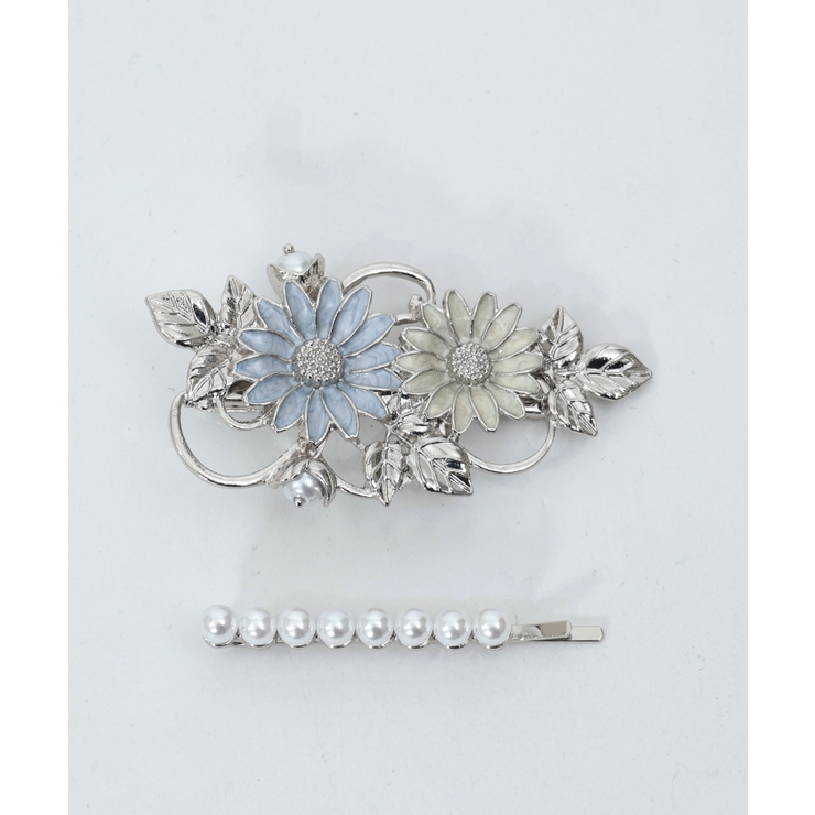 axes femme　アクシーズ　マーガレット　ヘアピンセット　シルバー　未使用 マーガレットヘアピンセット[品番：IGAW0004573]｜axes femme