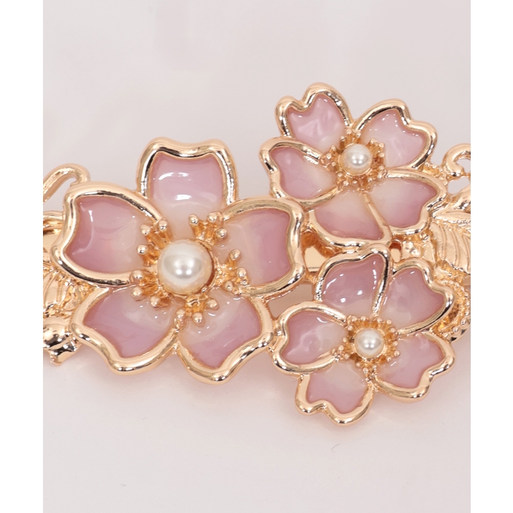 桜モチーフヘアクリップ[品番：IGAW0004617]｜axes femme（アクシーズ