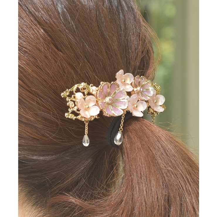 コスモスモチーフバレッタ[品番：IGAW0005383]｜axes femme