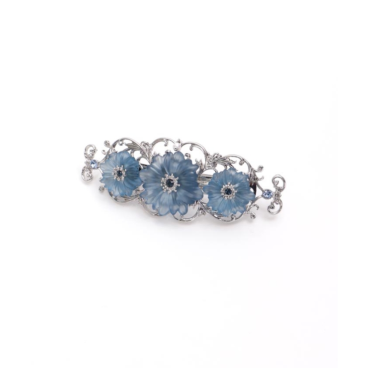 ホマイカフラワーバレッタ[品番：IGAW0005392]｜axes femme