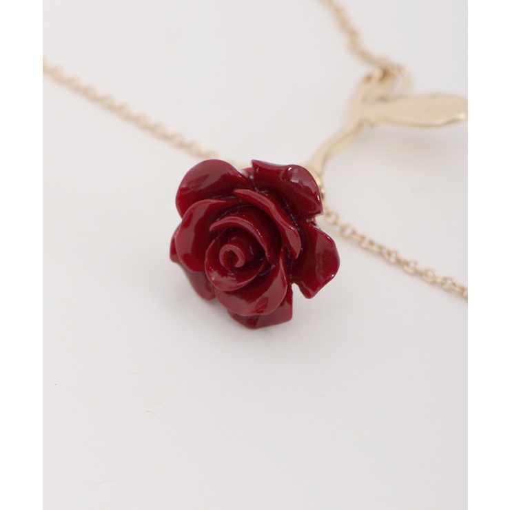 agate ローズモチーフネックレス ローズモチーフネックレス[品番：IGAW0002981]｜axes femme