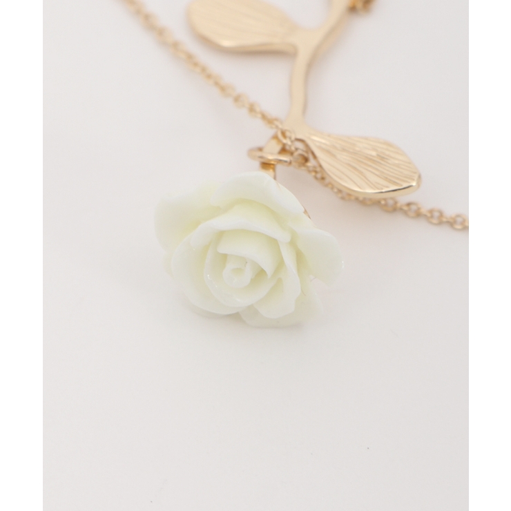 agate ローズモチーフネックレス ローズモチーフネックレス[品番：IGAW0002981]｜axes femme