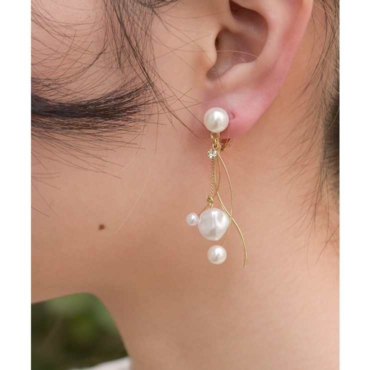 スウェイパールイヤリング | axes femme | 詳細画像1 