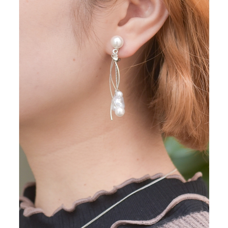 スウェイパールイヤリング | axes femme | 詳細画像2 