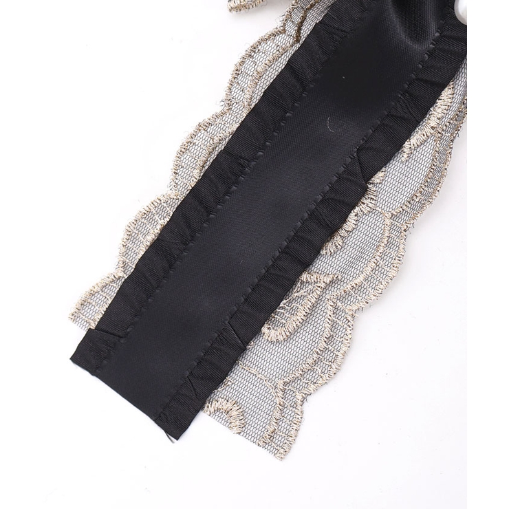 ビジューリボンバレッタ[品番：IGAW0005725]｜axes femme（アクシーズ
