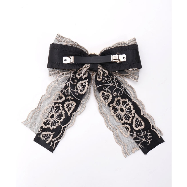 ビジューリボンバレッタ[品番：IGAW0005725]｜axes femme（アクシーズ