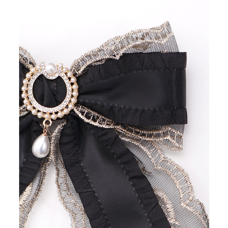 ビジューリボンバレッタ[品番：IGAW0005725]｜axes femme（アクシーズ