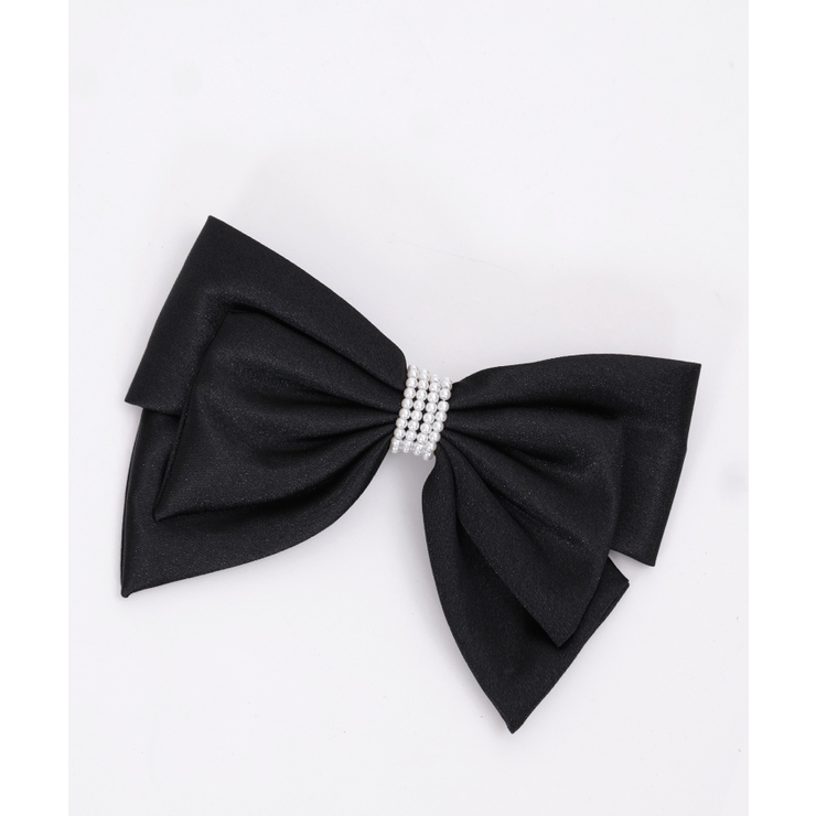 パールビッグリボンバレッタ[品番：IGAW0005254]｜axes femme