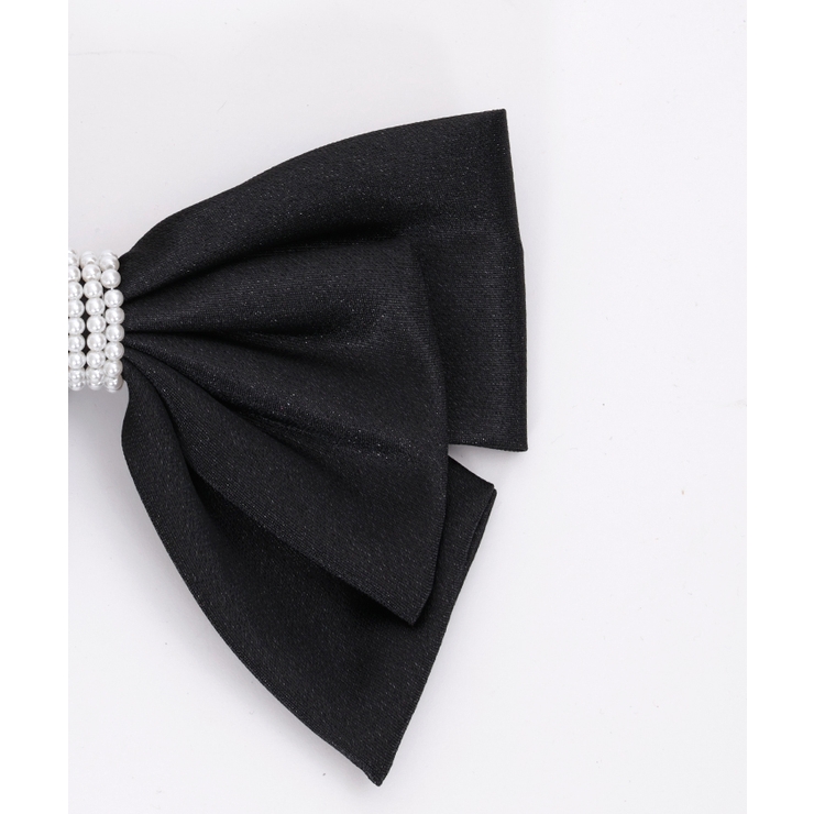 パールビッグリボンバレッタ[品番：IGAW0005254]｜axes femme