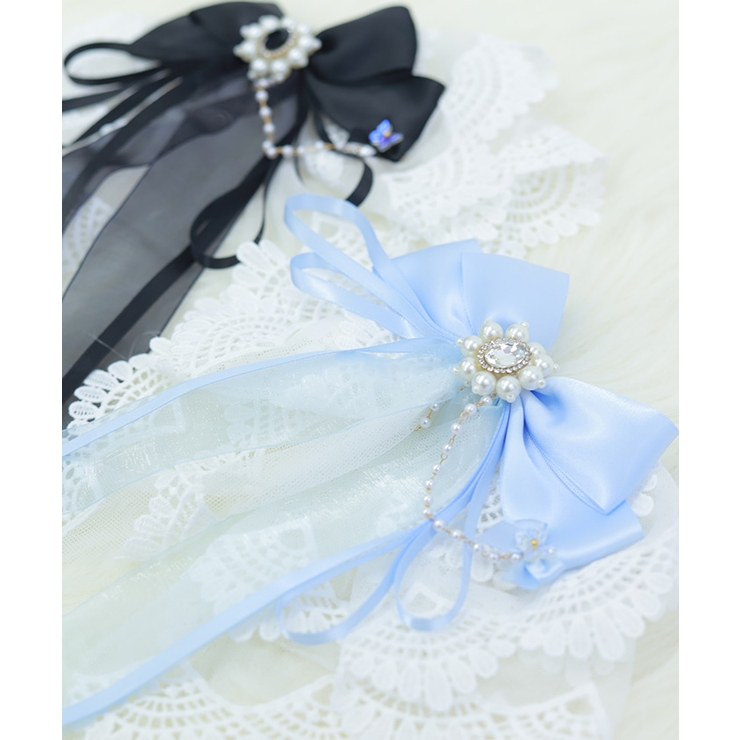 レースフリル×リボンバレッタ | axes femme | 詳細画像6 