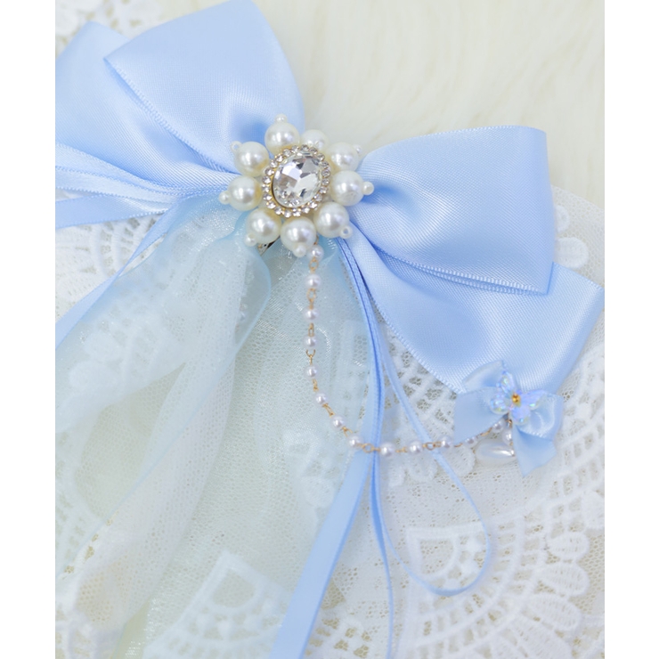 レースフリル×リボンバレッタ | axes femme | 詳細画像8 