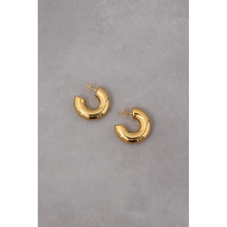 ボリュームメタルフープピアス | AZUL BY MOUSSY | 詳細画像3 