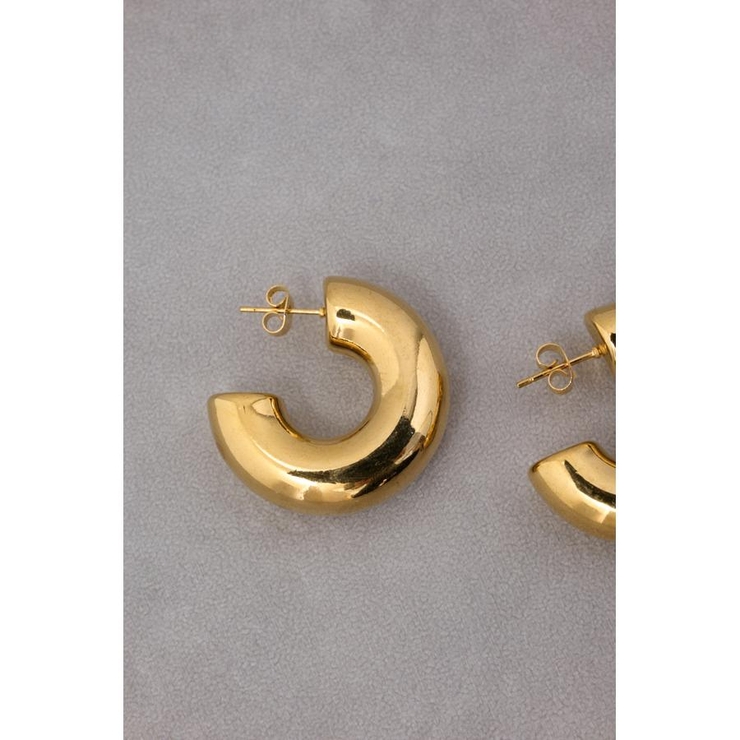 ボリュームメタルフープピアス | AZUL BY MOUSSY | 詳細画像5 