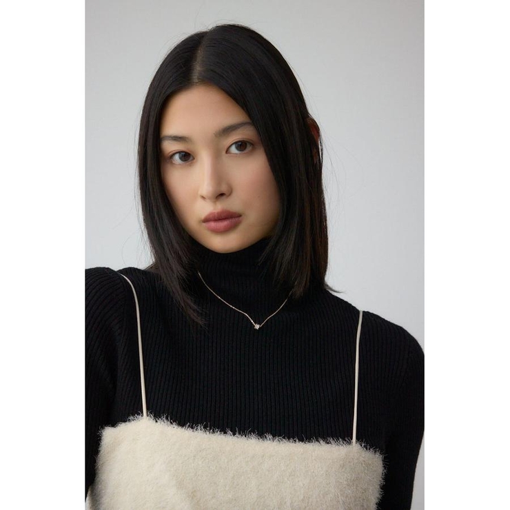 ラインストーンクローバーネックレス | AZUL BY MOUSSY | 詳細画像2 