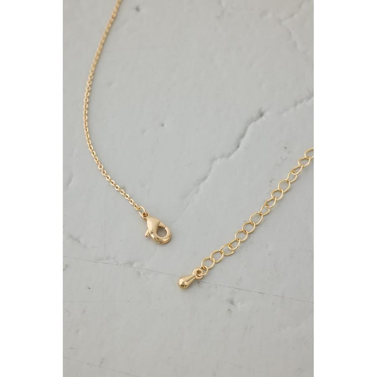 ラインストーンクローバーネックレス | AZUL BY MOUSSY | 詳細画像5 