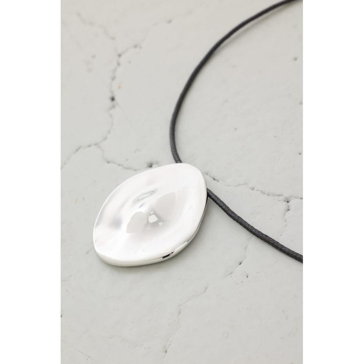 メタルプレートコードネックレス | AZUL BY MOUSSY | 詳細画像4 