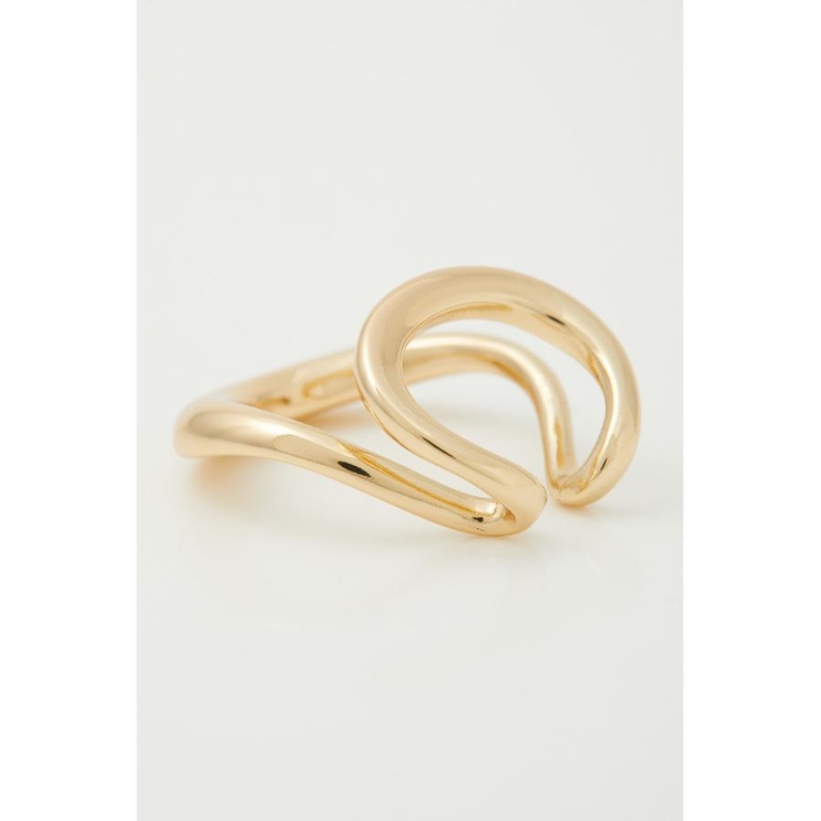 DOUBLE RING EARCUFF | AZUL BY MOUSSY | 詳細画像2 