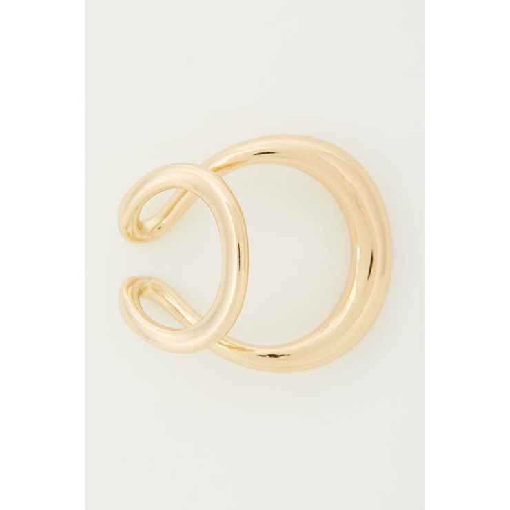 DOUBLE RING EARCUFF | AZUL BY MOUSSY | 詳細画像4 