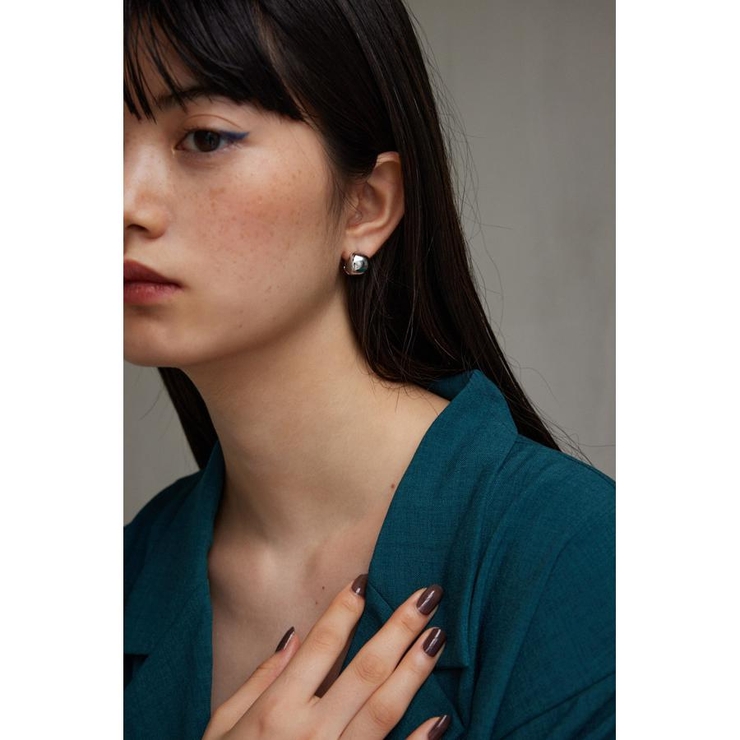 プックリミニフープピアス | AZUL BY MOUSSY | 詳細画像8 
