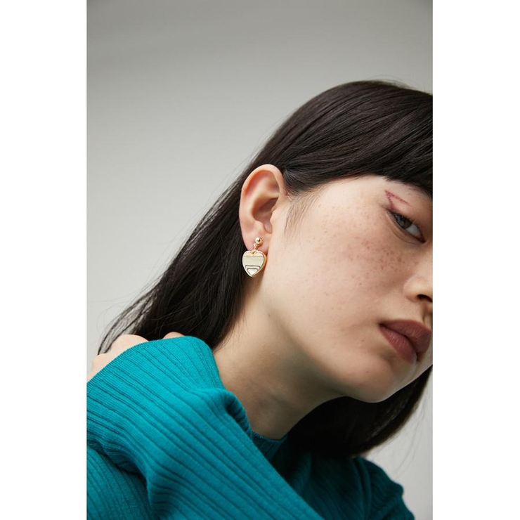 THICK HEART EARRINGS | AZUL BY MOUSSY | 詳細画像7 