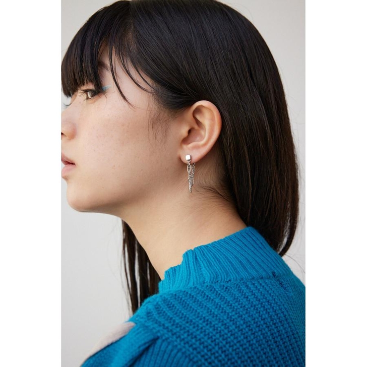 マルチチェーンアシンメトリーピアス | AZUL BY MOUSSY | 詳細画像7 