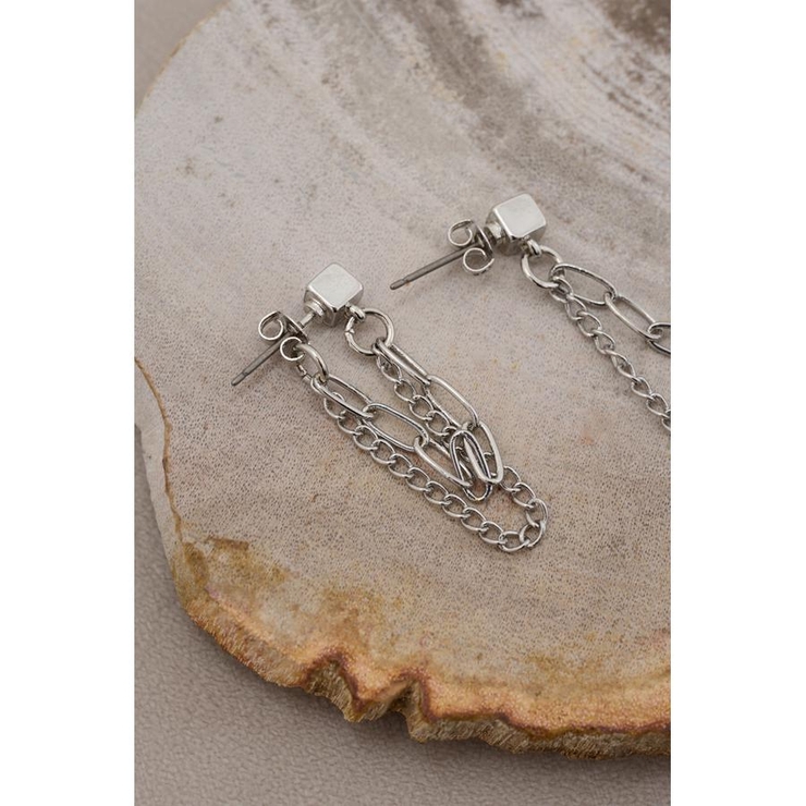 マルチチェーンアシンメトリーピアス | AZUL BY MOUSSY | 詳細画像10 