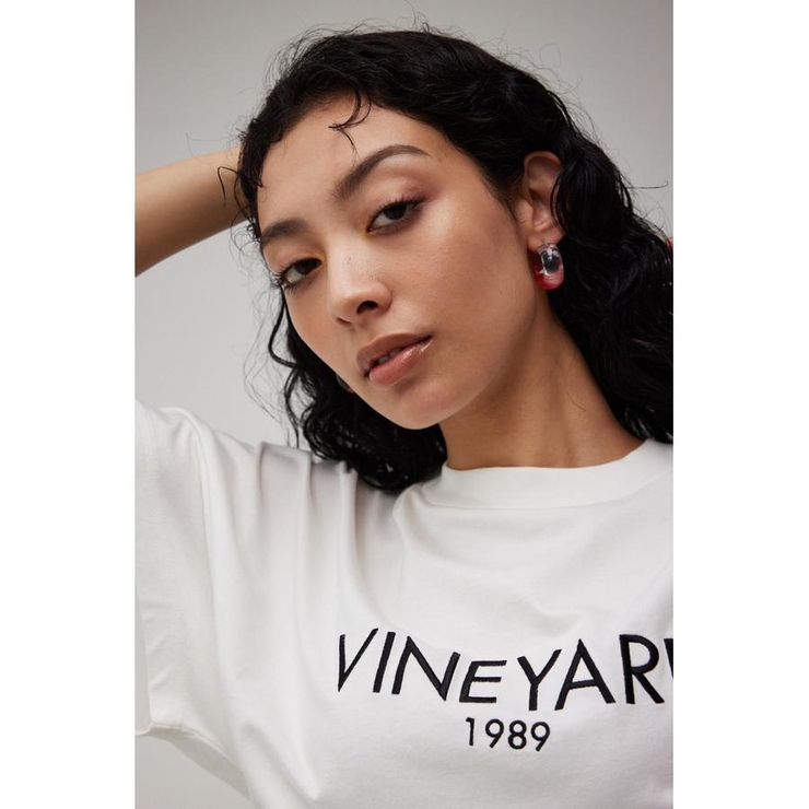 BICOLOR CLEAR HOOP EARRINGS | AZUL BY MOUSSY | 詳細画像4 