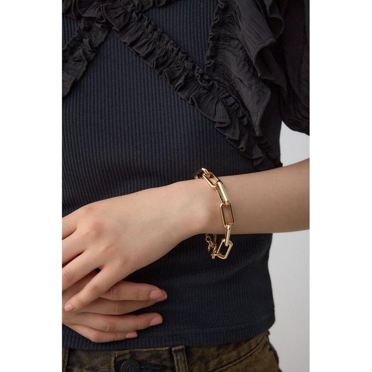 L/GLD1 | ボリュームチェーンブレスレット | AZUL BY MOUSSY