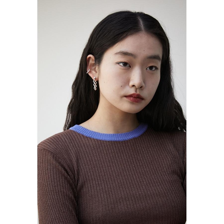 EAR CUFF SET CHAIN EARRINGS | AZUL BY MOUSSY | 詳細画像14 