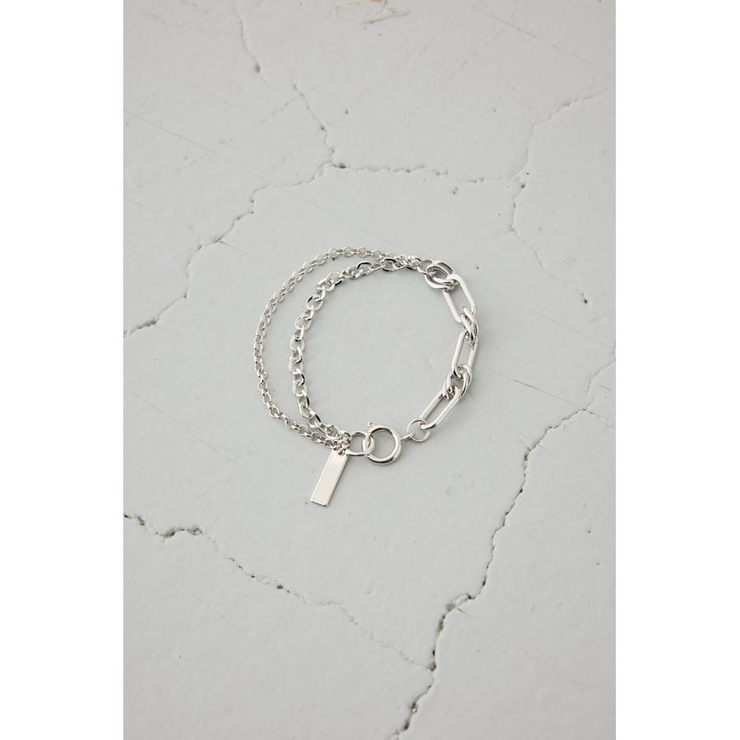 ミックスチェーンブレスレット | AZUL BY MOUSSY | 詳細画像8 