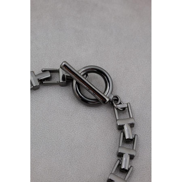 スクエアブロックチェーンブレスレット | AZUL BY MOUSSY | 詳細画像4 