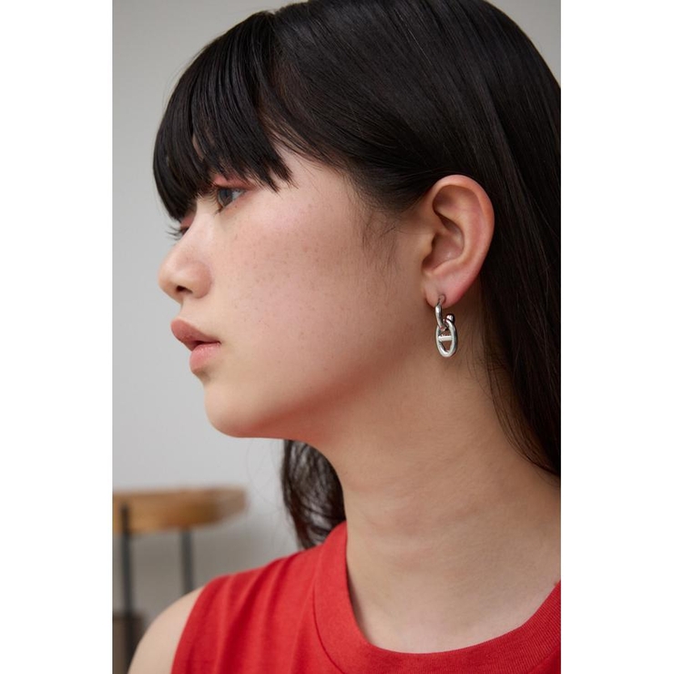 アンカーチェーンミニフープピアス | AZUL BY MOUSSY | 詳細画像7 