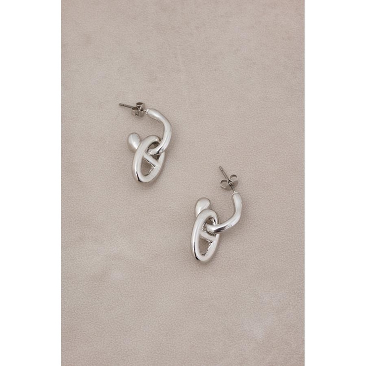 アンカーチェーンミニフープピアス | AZUL BY MOUSSY | 詳細画像8 